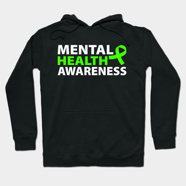 Mental Health Awareness 👊🏽 Hoodie by JustSomeThings